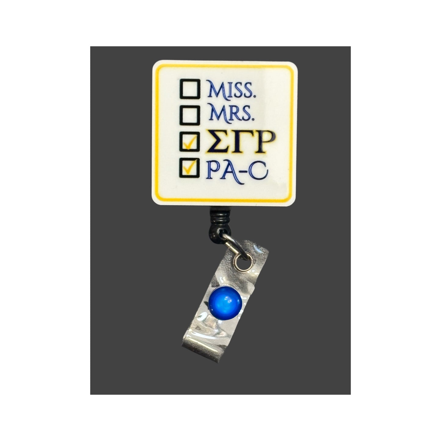 Sorority Physicians Assistant Certified Badge Holder
