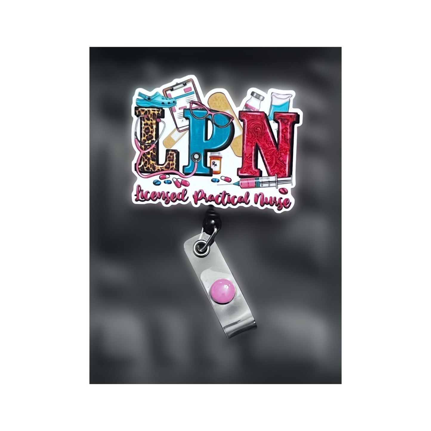Licensed Practical Nurse LPN ID Badge Holder