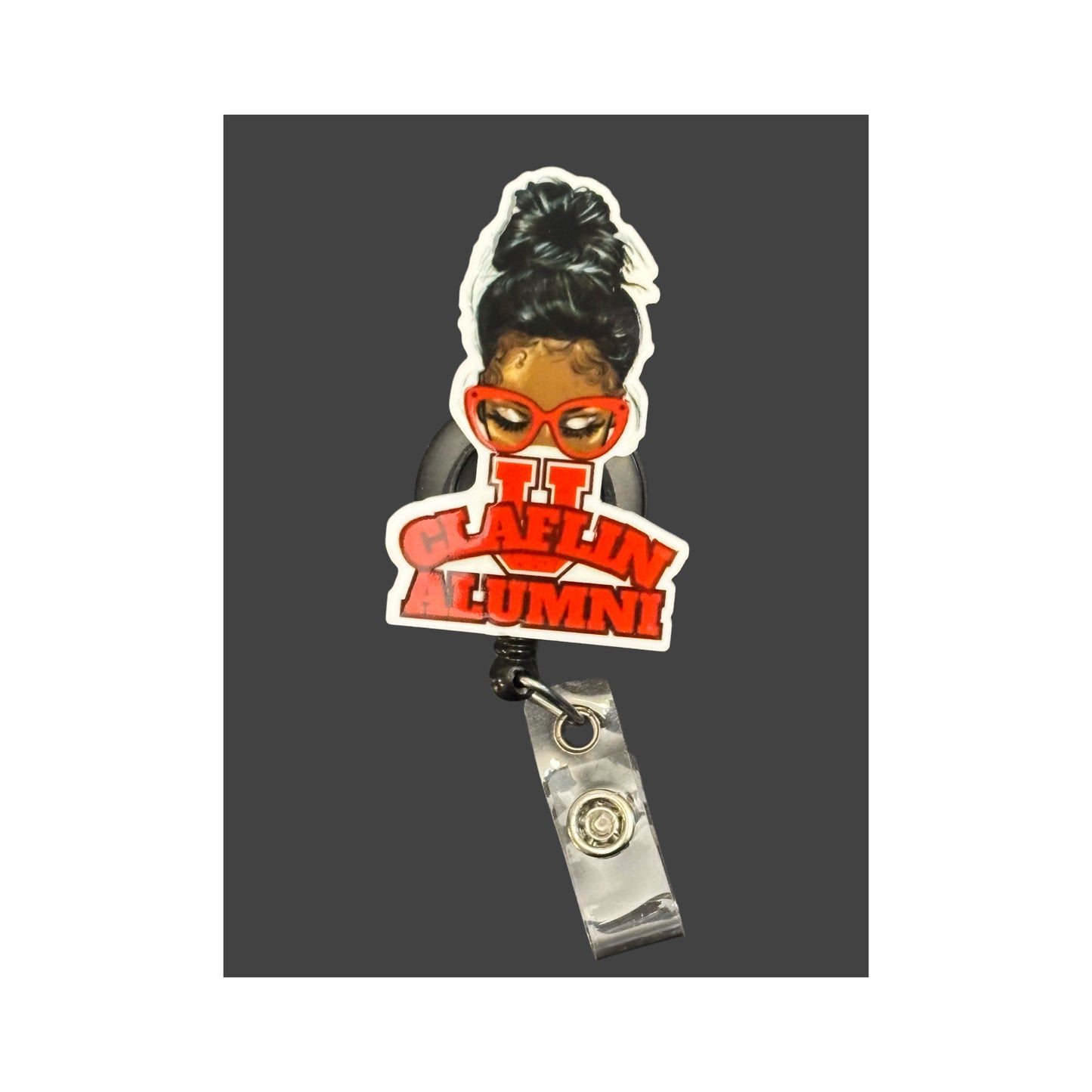 Women Claflin University Alumni ID Badge Holder