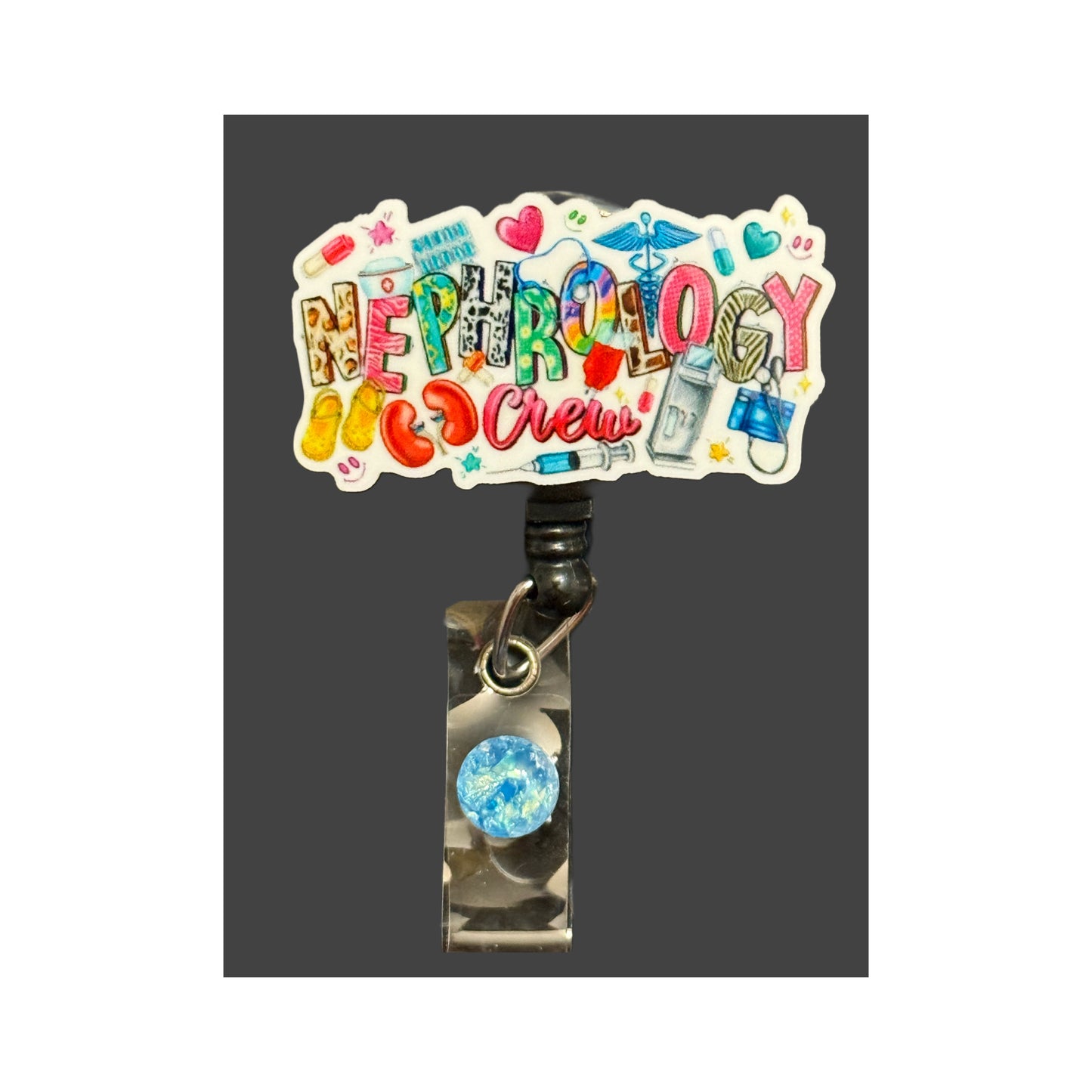 Nephrology Crew Badge Holder