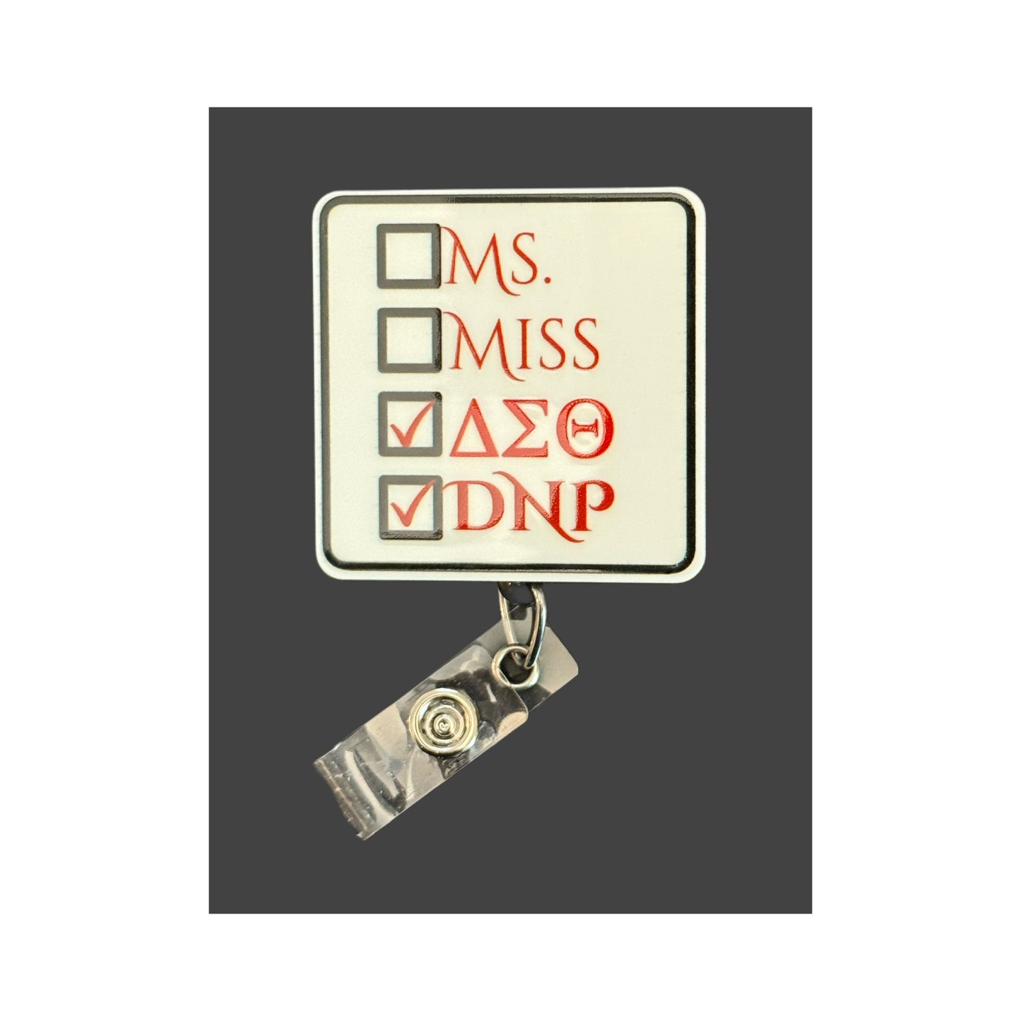 Sorority Doctor of Nursing (DNP) Badge
