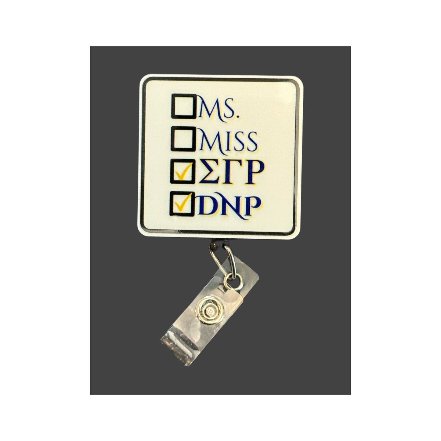 Sorority Doctor of Nursing (DNP) Badge