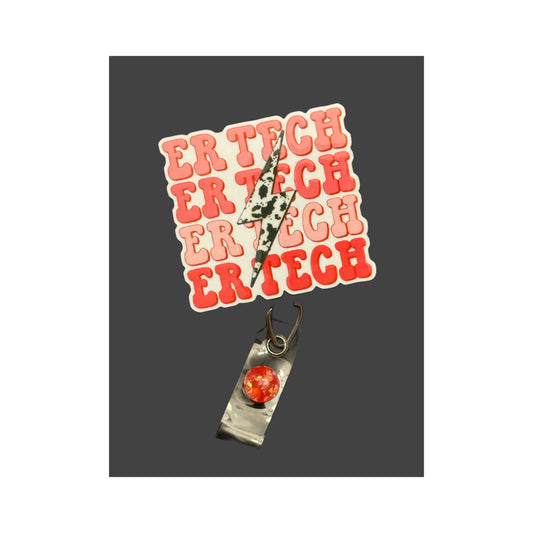 ER Technician Badge Holder