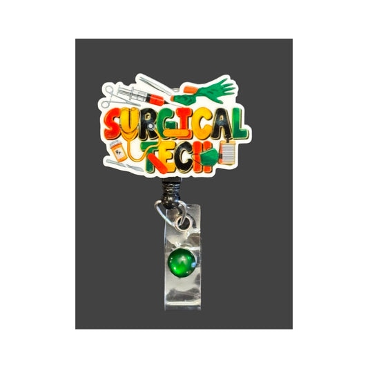 Surgical Tech Badge Holder