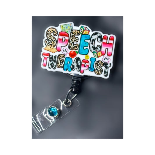 Speech Therapist Badge Holder