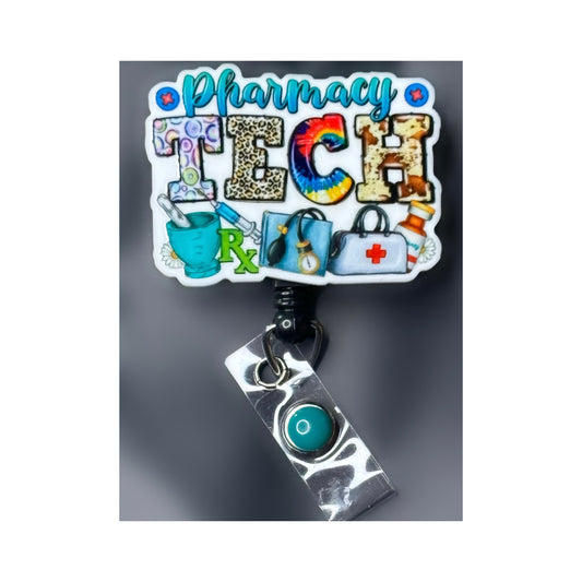 Pharmacy Tech Badge Holder