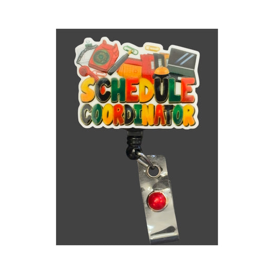 Schedule Coordinator Badge Holder