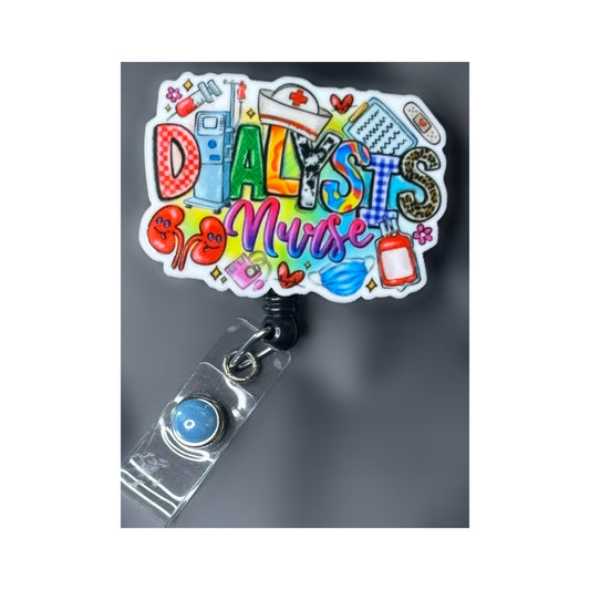 Dialysis Nurse, Dialysis Tech Badge Holders