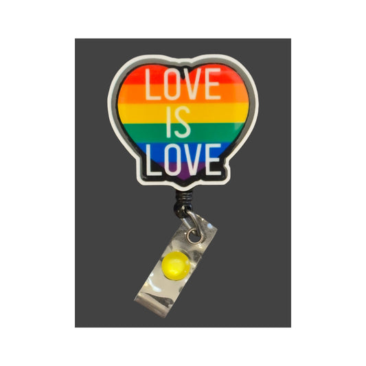 Love is Love Badge Holder