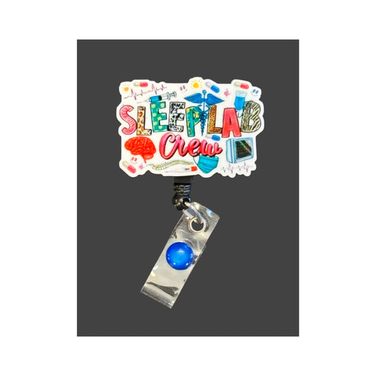Sleep Lab Crew Badge Holder