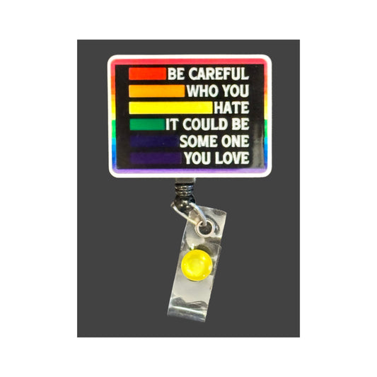 Pride LGBTQ Badge Holder