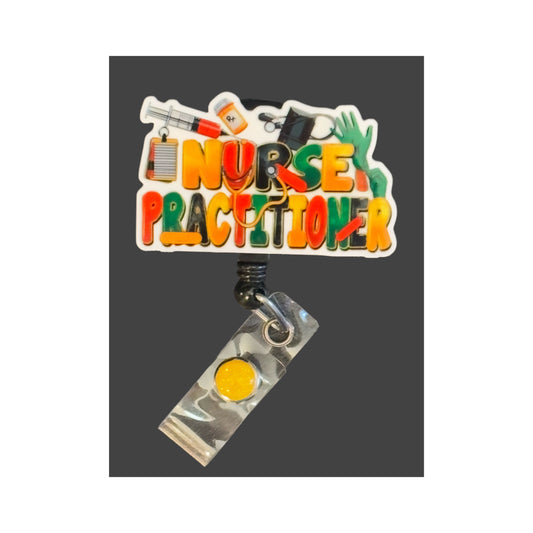 Nurse Practitioner Badge Holder