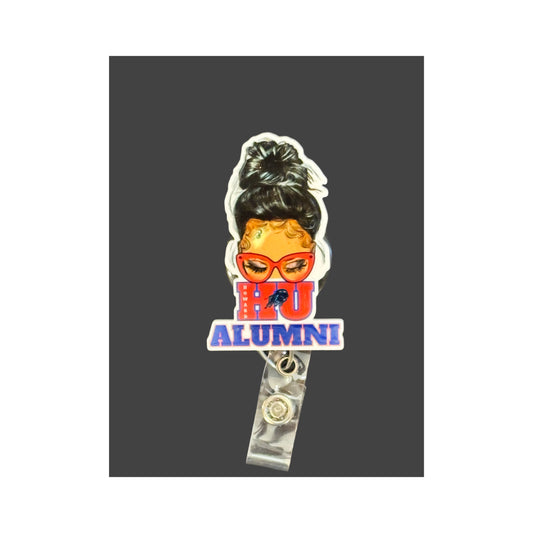 Women Howard University Alumni  ID Badge Holder