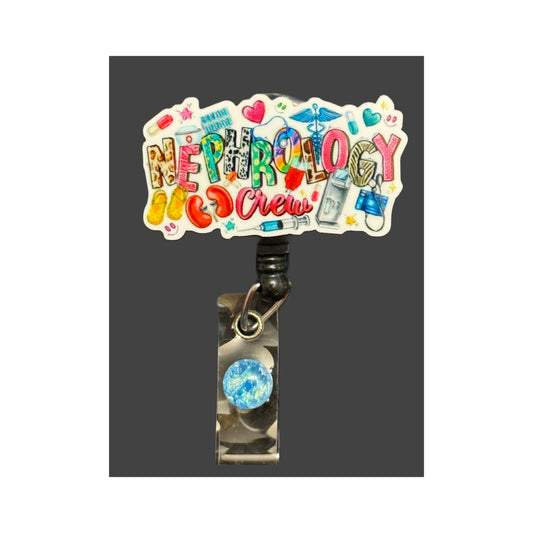 Nephrology Crew Badge Holder
