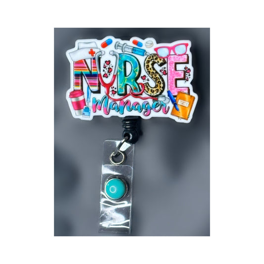 Nurse Manager Badge Holder