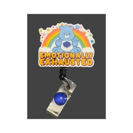 Emotionally Exhausted Badge Holder