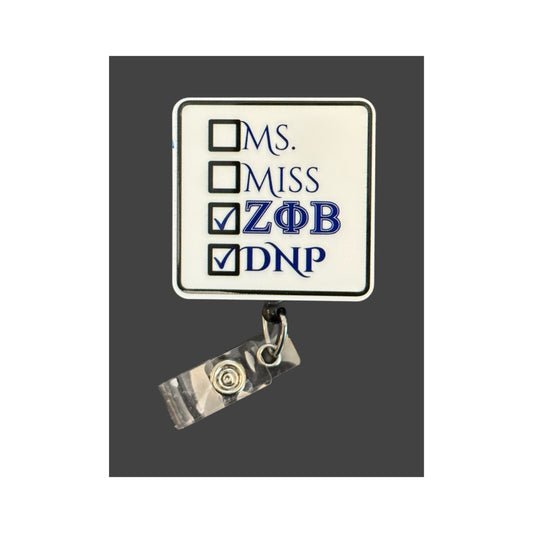 Sorority Doctor of Nursing (DNP) Badge