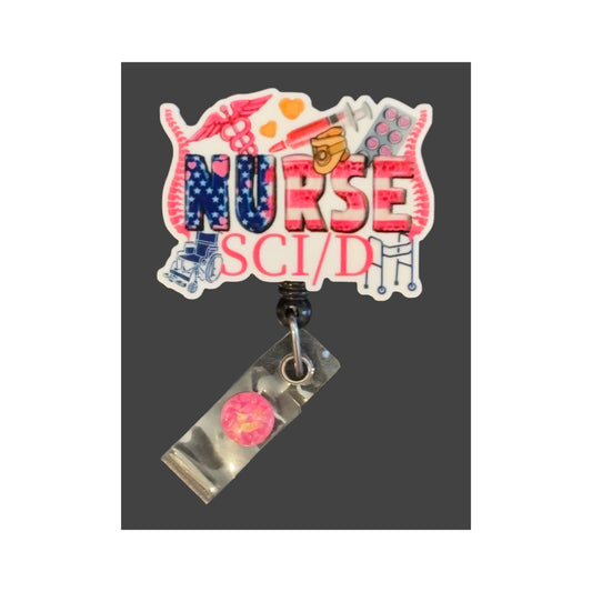 Spinal Cord Injury & Disorder Nurse Badge Holder