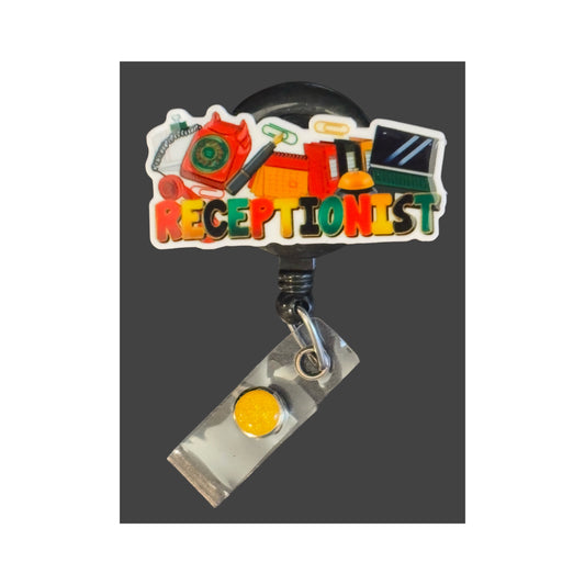 Receptionist  Badge Holder
