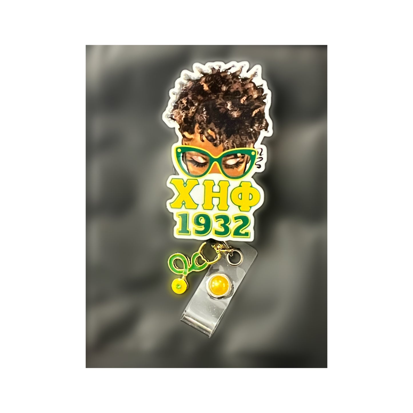 Chi Eta Phi  Messy Bun/ Locs