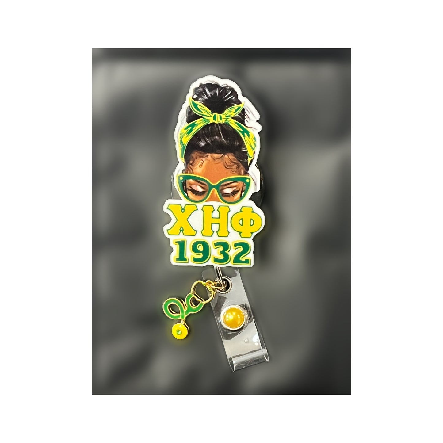 Chi Eta Phi  Messy Bun/ Locs